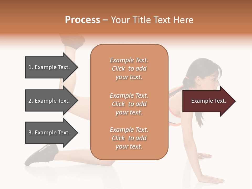 Silhouette Of Man Rowing Alone PowerPoint Template