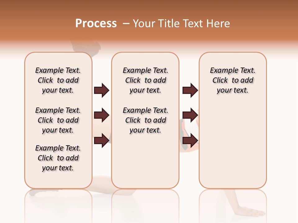 Silhouette Of Man Rowing Alone PowerPoint Template