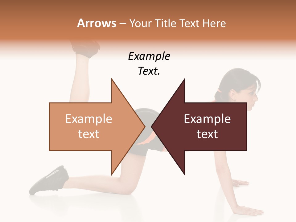 Silhouette Of Man Rowing Alone PowerPoint Template