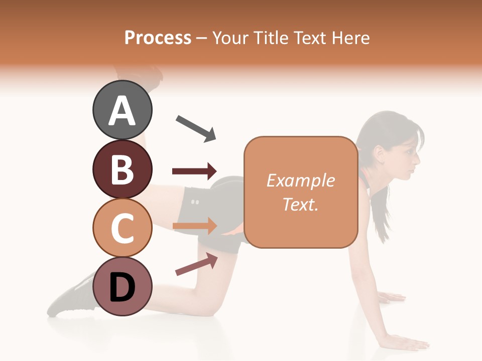 Silhouette Of Man Rowing Alone PowerPoint Template