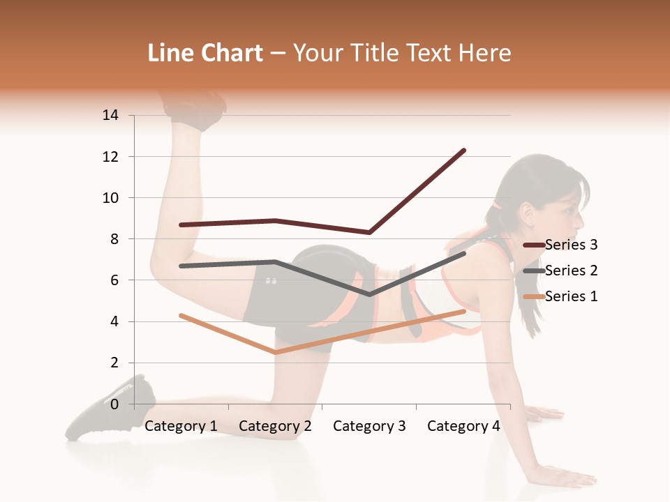 Silhouette Of Man Rowing Alone PowerPoint Template