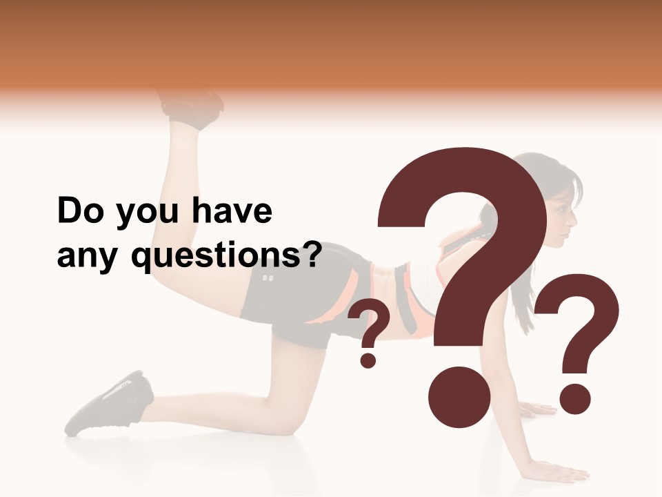 Silhouette Of Man Rowing Alone PowerPoint Template