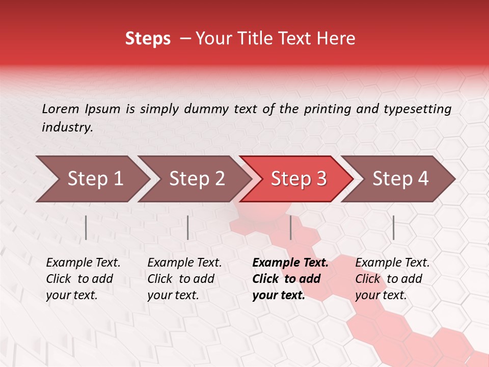 Ball Move Forward - Conceptual Abstract PowerPoint Template