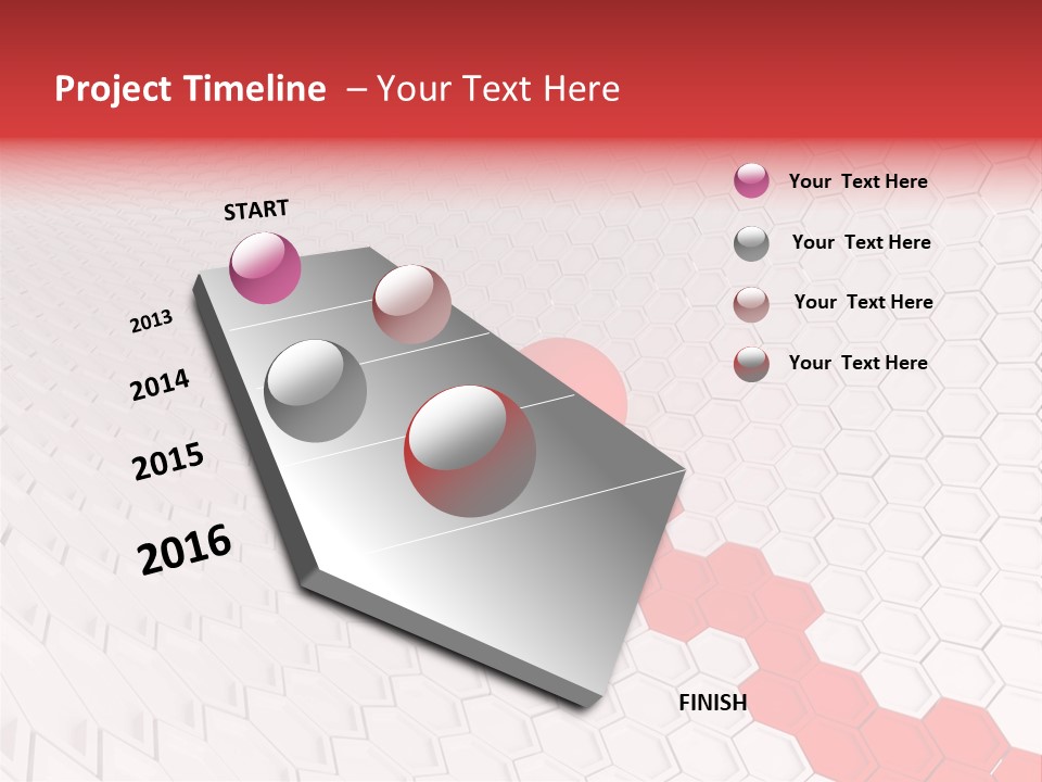Ball Move Forward - Conceptual Abstract PowerPoint Template