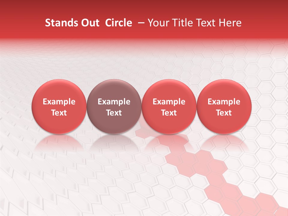 Ball Move Forward - Conceptual Abstract PowerPoint Template