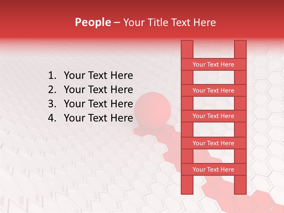 Ball Move Forward - Conceptual Abstract PowerPoint Template