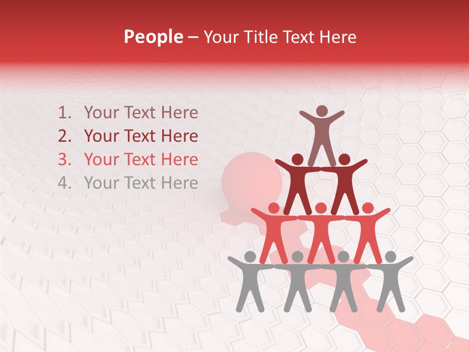 Ball Move Forward - Conceptual Abstract PowerPoint Template