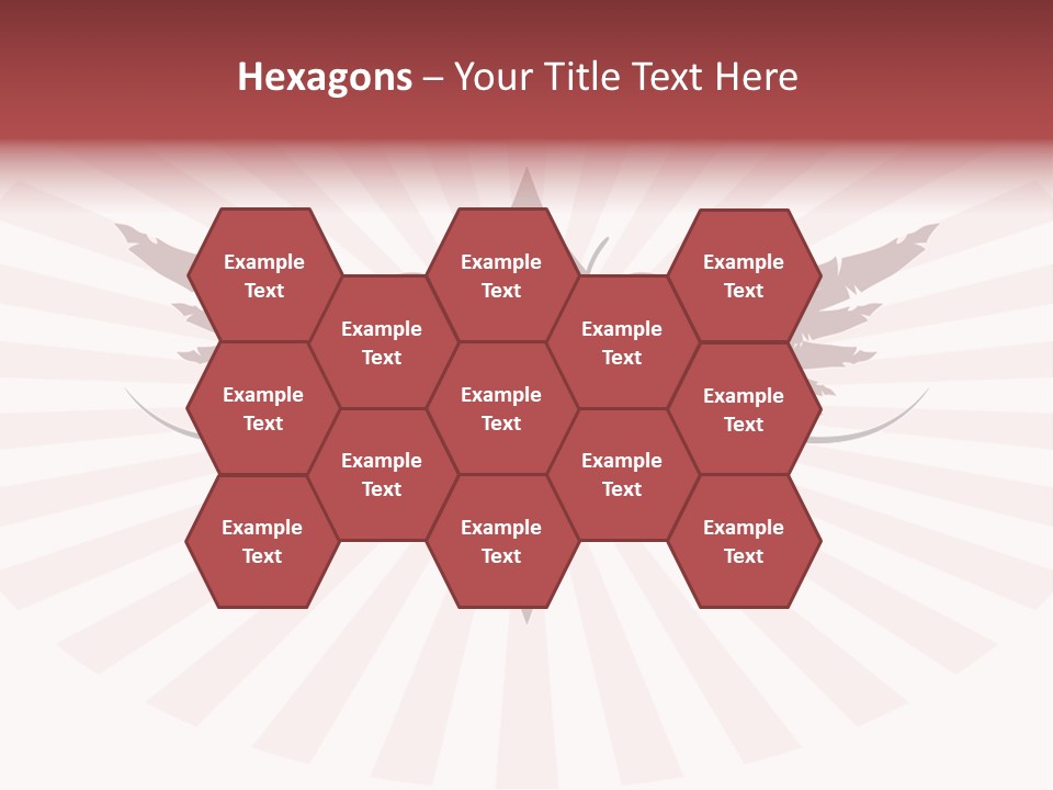 Grinning Clown With Playing Cards In The Centre Of Diamond Ornament With Wings (Vector) Stock Vector Illustration: PowerPoint Template