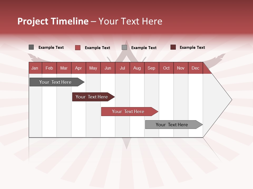 Grinning Clown With Playing Cards In The Centre Of Diamond Ornament With Wings (Vector) Stock Vector Illustration: PowerPoint Template