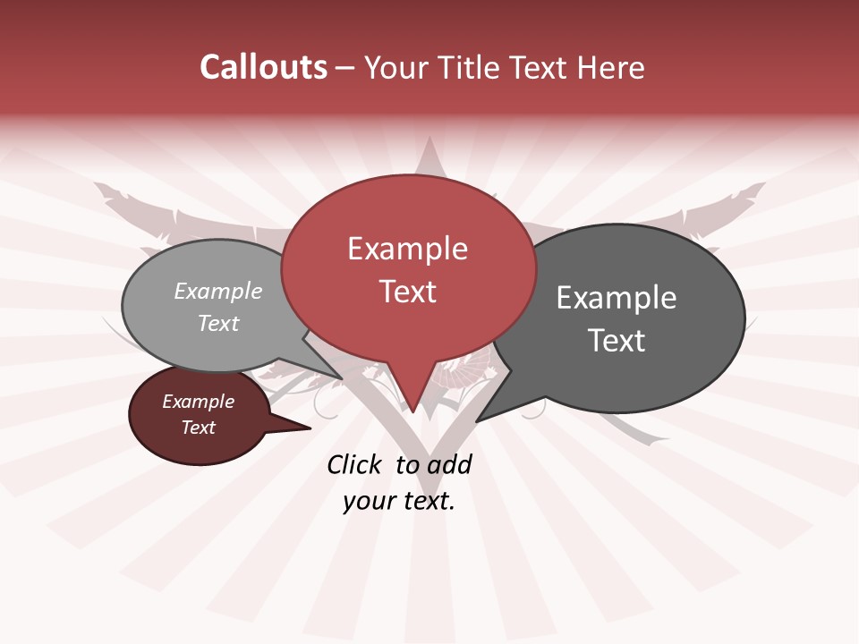 Grinning Clown With Playing Cards In The Centre Of Diamond Ornament With Wings (Vector) Stock Vector Illustration: PowerPoint Template