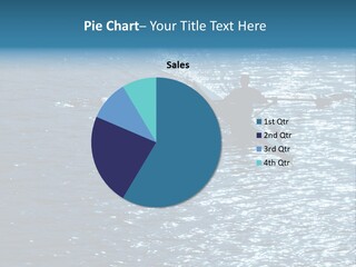 Silhouette Of Man Rowing Alone PowerPoint Template