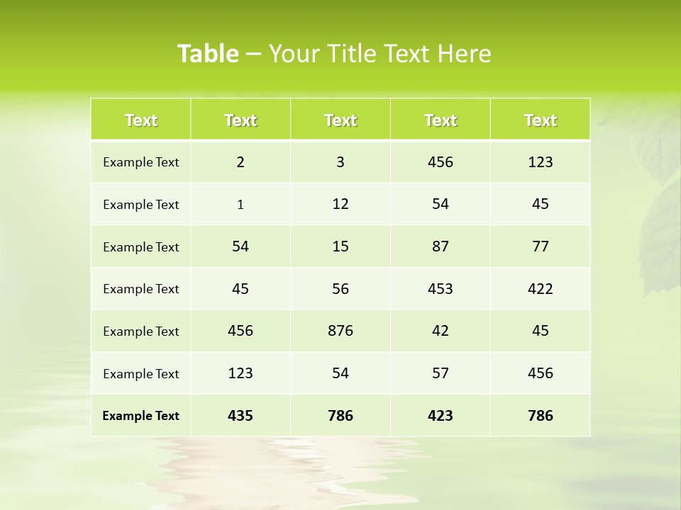 Pretty Blond Woman Relaxing In The Whirlpool PowerPoint Template