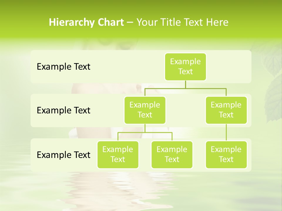 Pretty Blond Woman Relaxing In The Whirlpool PowerPoint Template