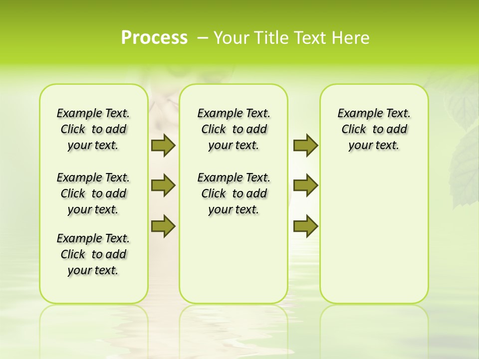 Pretty Blond Woman Relaxing In The Whirlpool PowerPoint Template