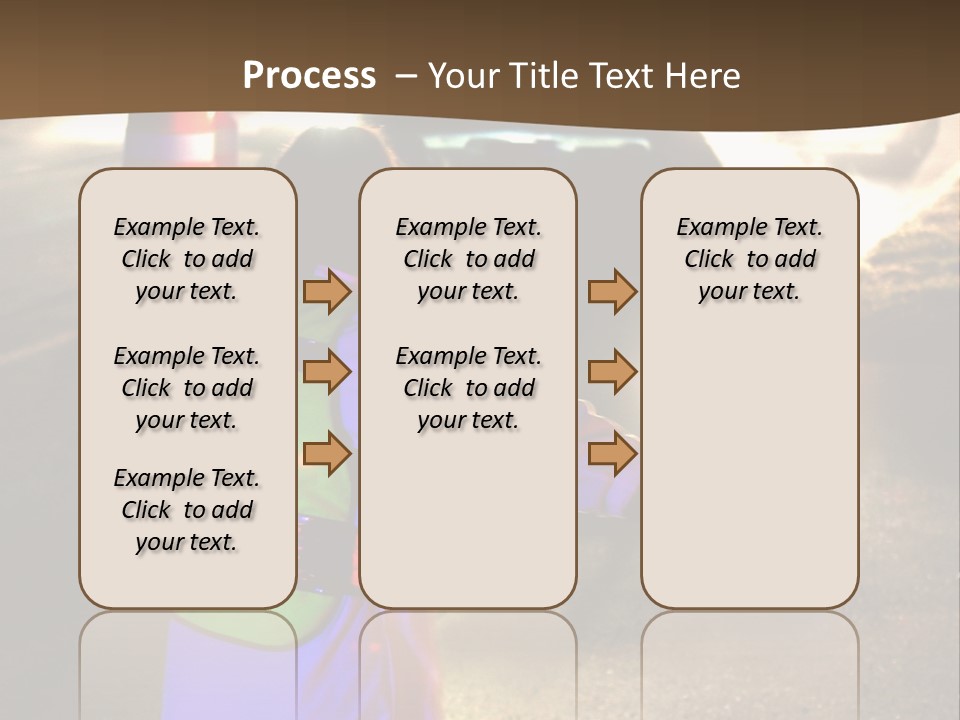 A Traffic Officer Directing Traffic On A Busy Road PowerPoint Template
