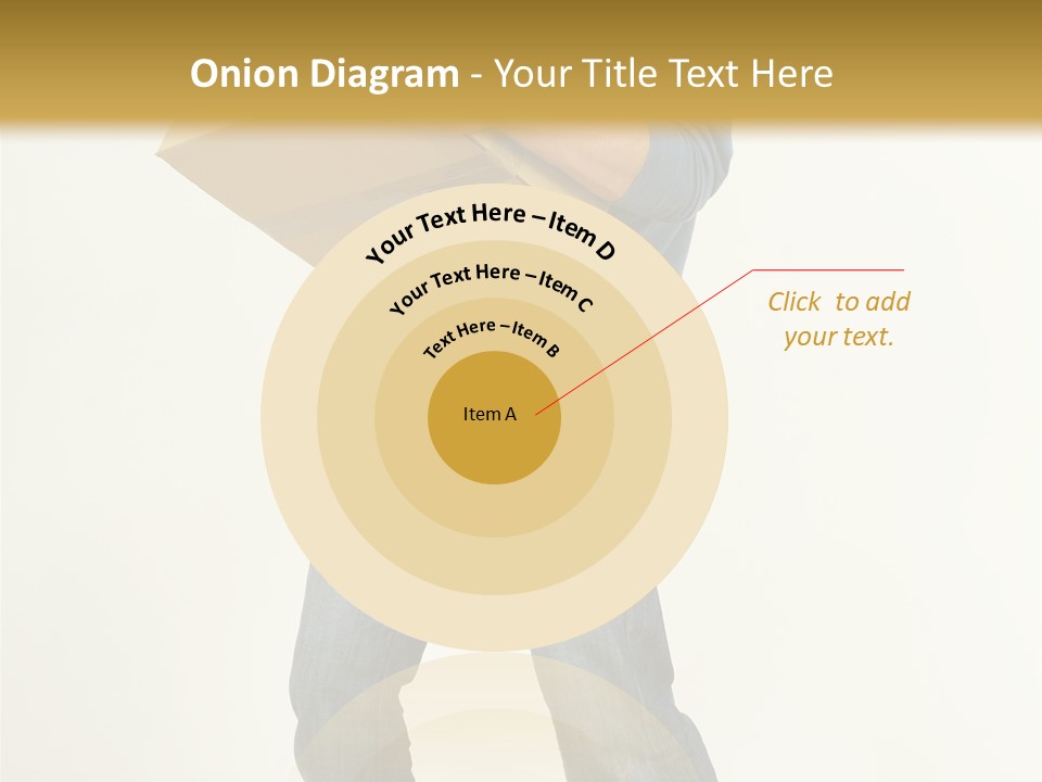 Tired Young Man Holding Cardboards. Looking At Camera. Gray Background, Whole Body PowerPoint Template