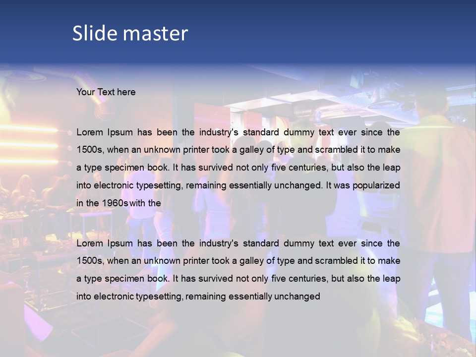 Close Up Of Lawn Sprinkler With Copy Space PowerPoint Template