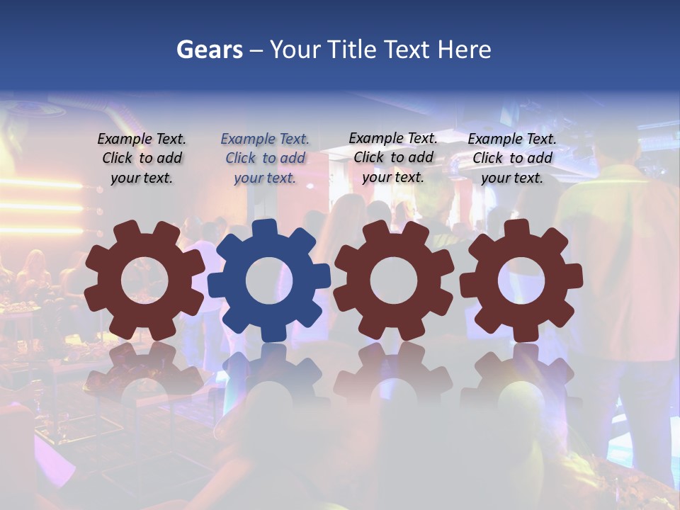 Close Up Of Lawn Sprinkler With Copy Space PowerPoint Template