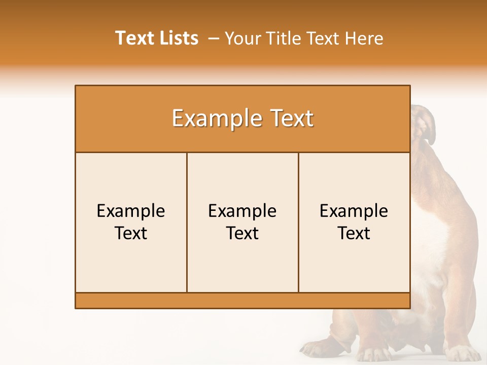 Bulldog PowerPoint Template