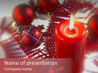 Christmas Evening PowerPoint Template