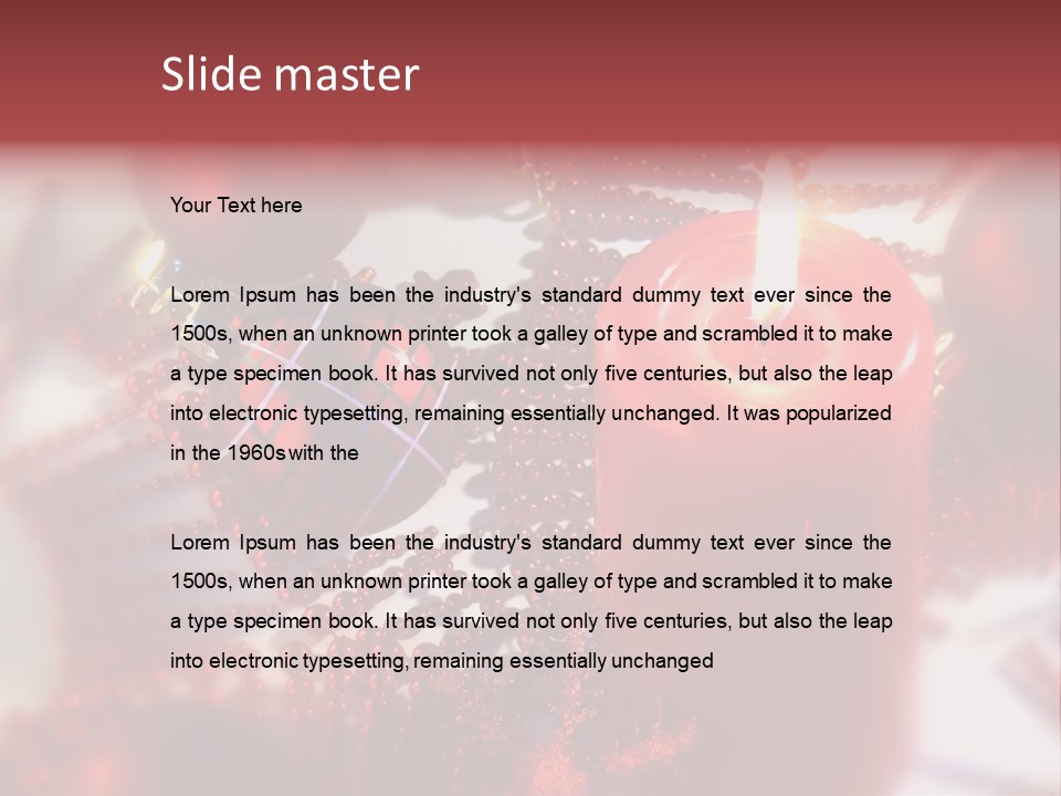 Christmas Evening PowerPoint Template