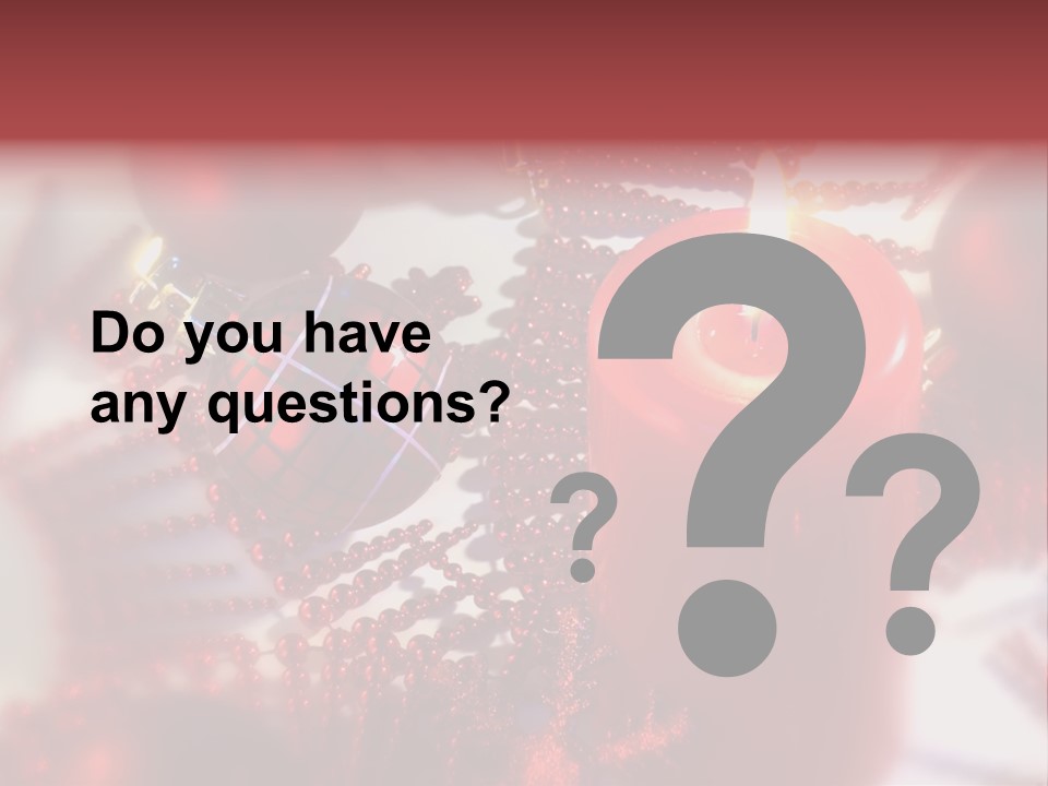 Christmas Evening PowerPoint Template