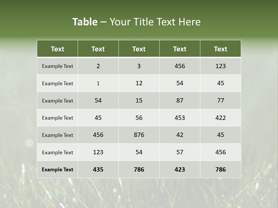 Close Up Of Lawn Sprinkler With Copy Space PowerPoint Template