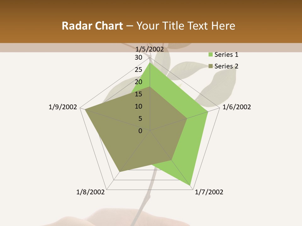 Isolated Hands Holding A New Tree With Green Leaves PowerPoint Template