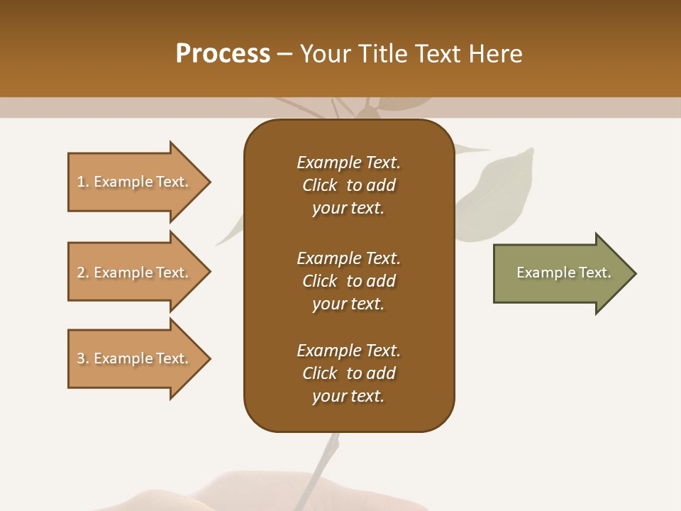 Isolated Hands Holding A New Tree With Green Leaves PowerPoint Template