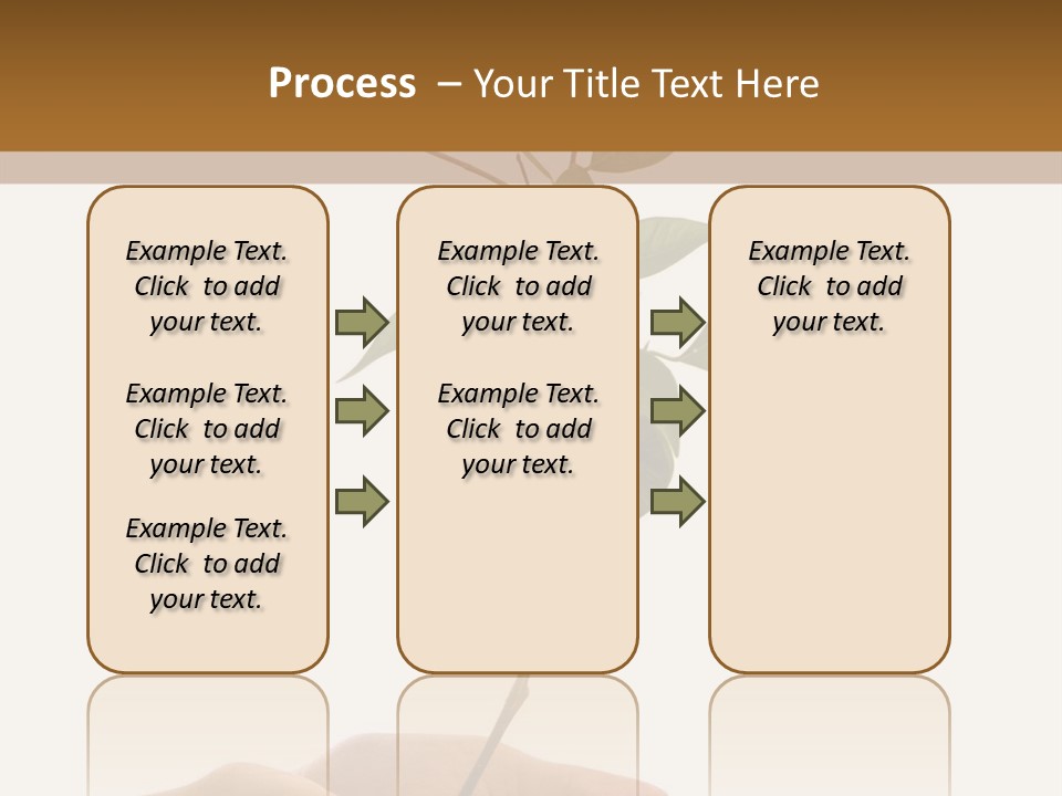 Isolated Hands Holding A New Tree With Green Leaves PowerPoint Template