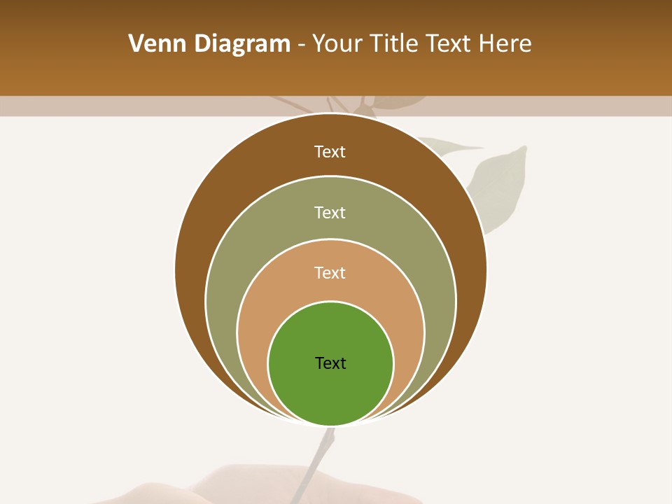 Isolated Hands Holding A New Tree With Green Leaves PowerPoint Template