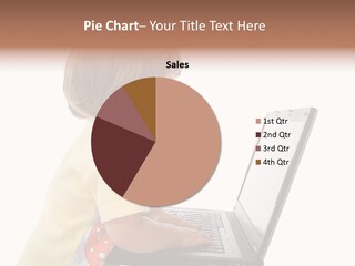 Portrait Of A Styled Children. Theme: Education. PowerPoint Template