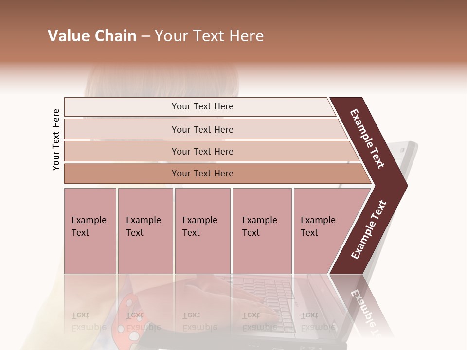 Portrait Of A Styled Children. Theme: Education. PowerPoint Template