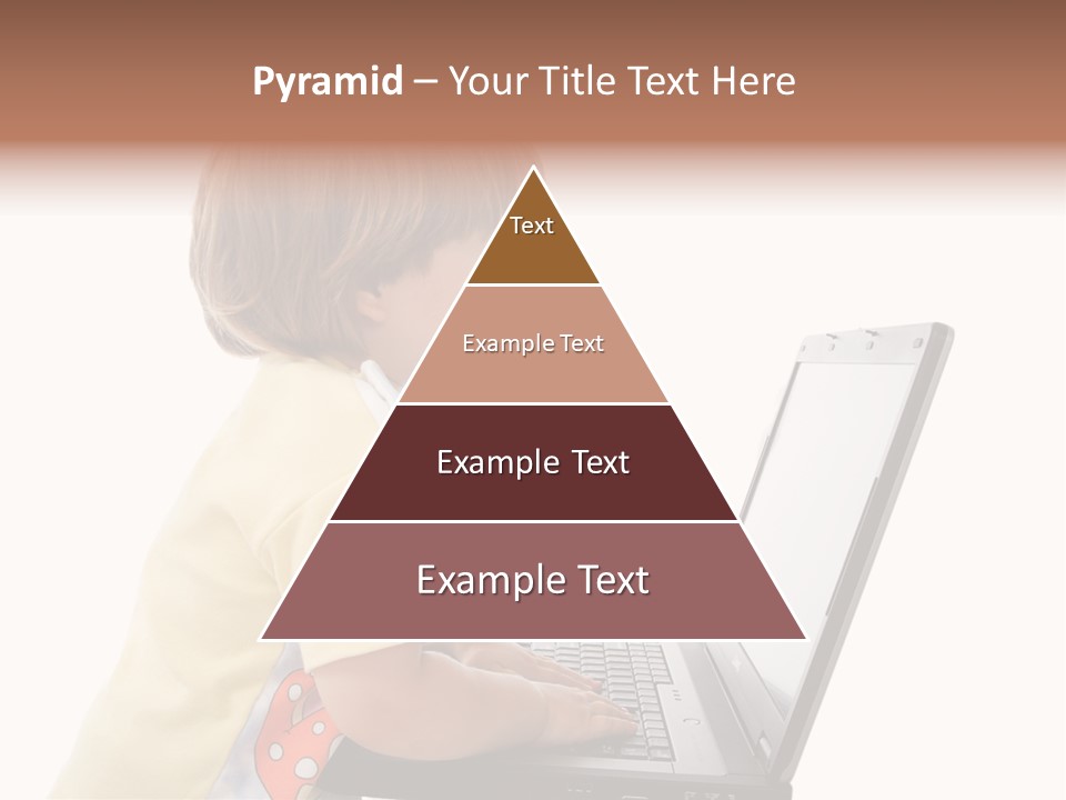 Portrait Of A Styled Children. Theme: Education. PowerPoint Template