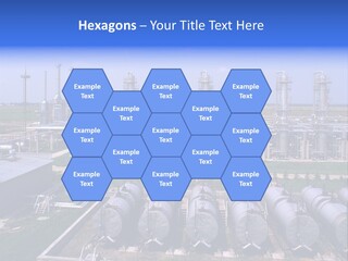 Gas Industry, Gas Injection, Storage And Extraction From Underground Storage Facilities PowerPoint Template