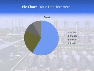 Gas Industry, Gas Injection, Storage And Extraction From Underground Storage Facilities PowerPoint Template