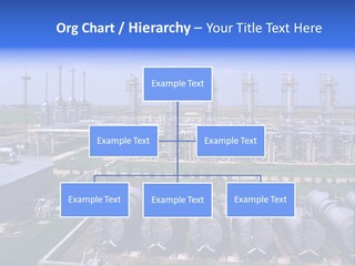 Gas Industry, Gas Injection, Storage And Extraction From Underground Storage Facilities PowerPoint Template
