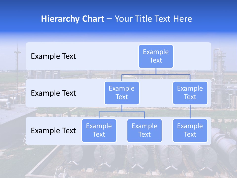 Gas Industry, Gas Injection, Storage And Extraction From Underground Storage Facilities PowerPoint Template