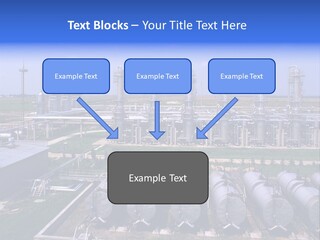 Gas Industry, Gas Injection, Storage And Extraction From Underground Storage Facilities PowerPoint Template