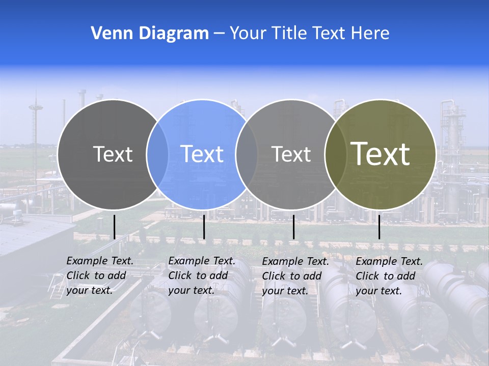 Gas Industry, Gas Injection, Storage And Extraction From Underground Storage Facilities PowerPoint Template