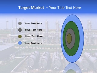 Gas Industry, Gas Injection, Storage And Extraction From Underground Storage Facilities PowerPoint Template