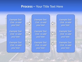 Gas Industry, Gas Injection, Storage And Extraction From Underground Storage Facilities PowerPoint Template
