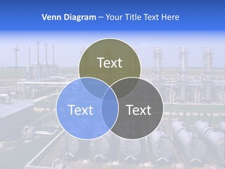 Gas Industry, Gas Injection, Storage And Extraction From Underground Storage Facilities PowerPoint Template