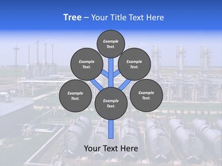Gas Industry, Gas Injection, Storage And Extraction From Underground Storage Facilities PowerPoint Template