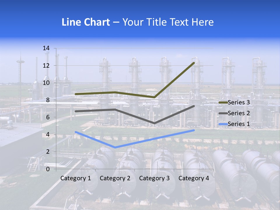 Gas Industry, Gas Injection, Storage And Extraction From Underground Storage Facilities PowerPoint Template
