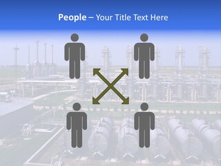 Gas Industry, Gas Injection, Storage And Extraction From Underground Storage Facilities PowerPoint Template