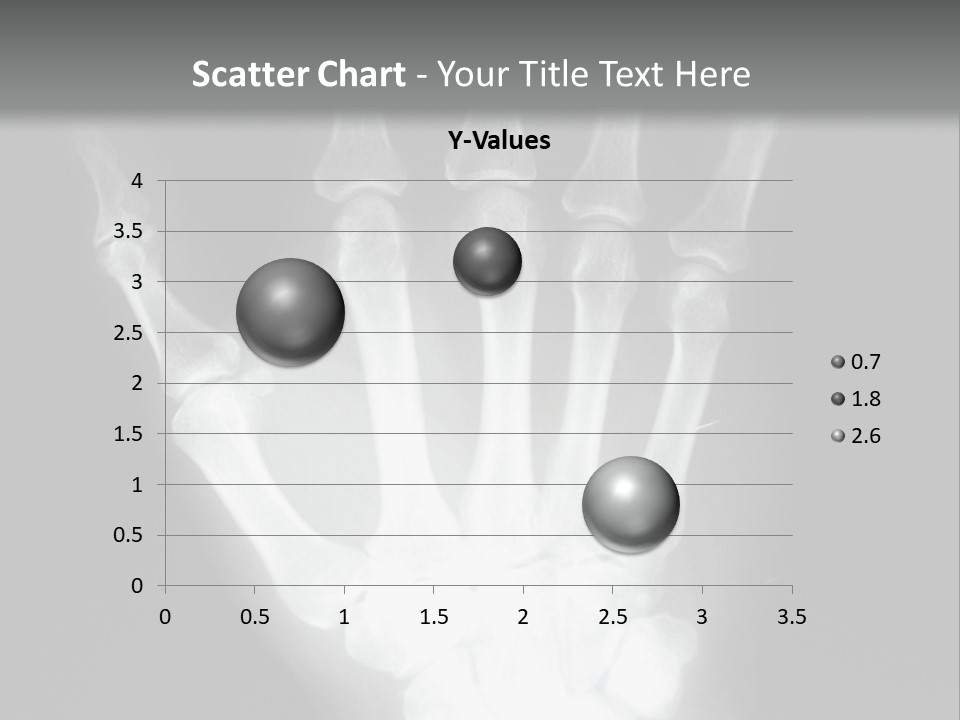 A Skeleton Hand Is Shown In This Presentation PowerPoint Template