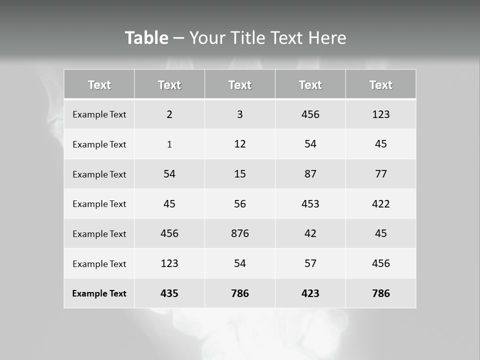 A Skeleton Hand Is Shown In This Presentation PowerPoint Template