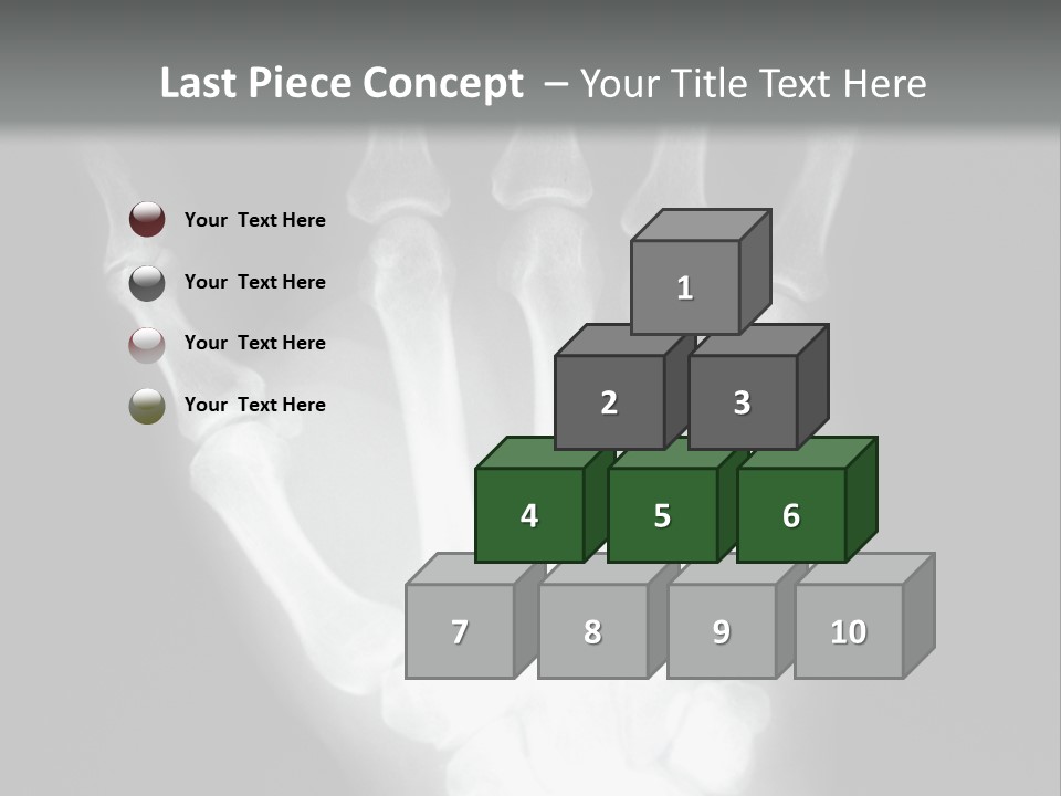 A Skeleton Hand Is Shown In This Presentation PowerPoint Template