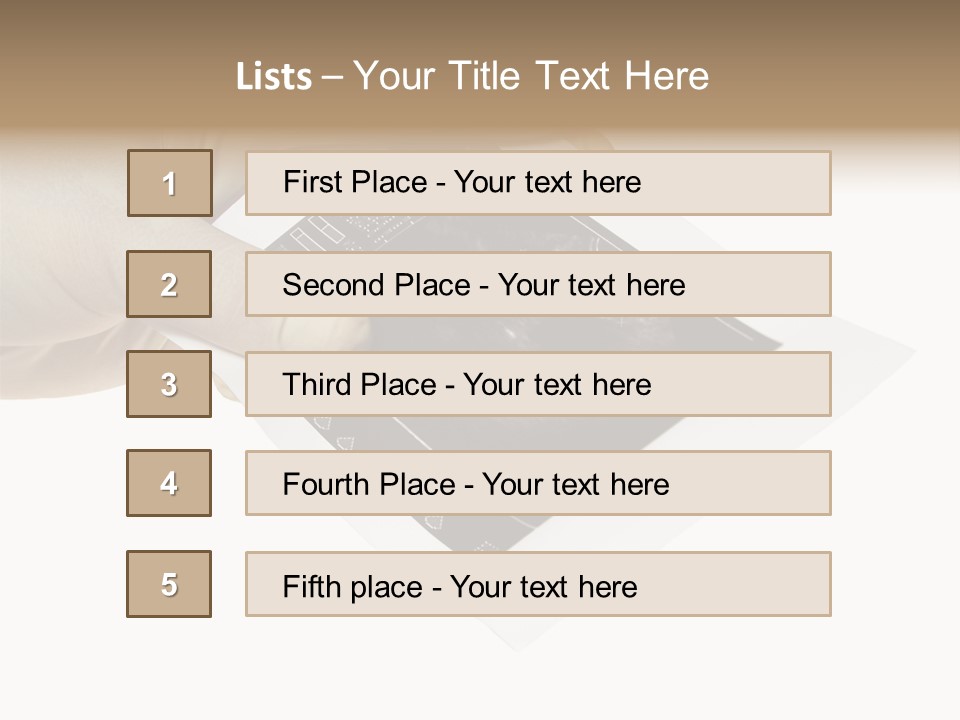 Doctor Hands With Ovary Sonogram PowerPoint Template